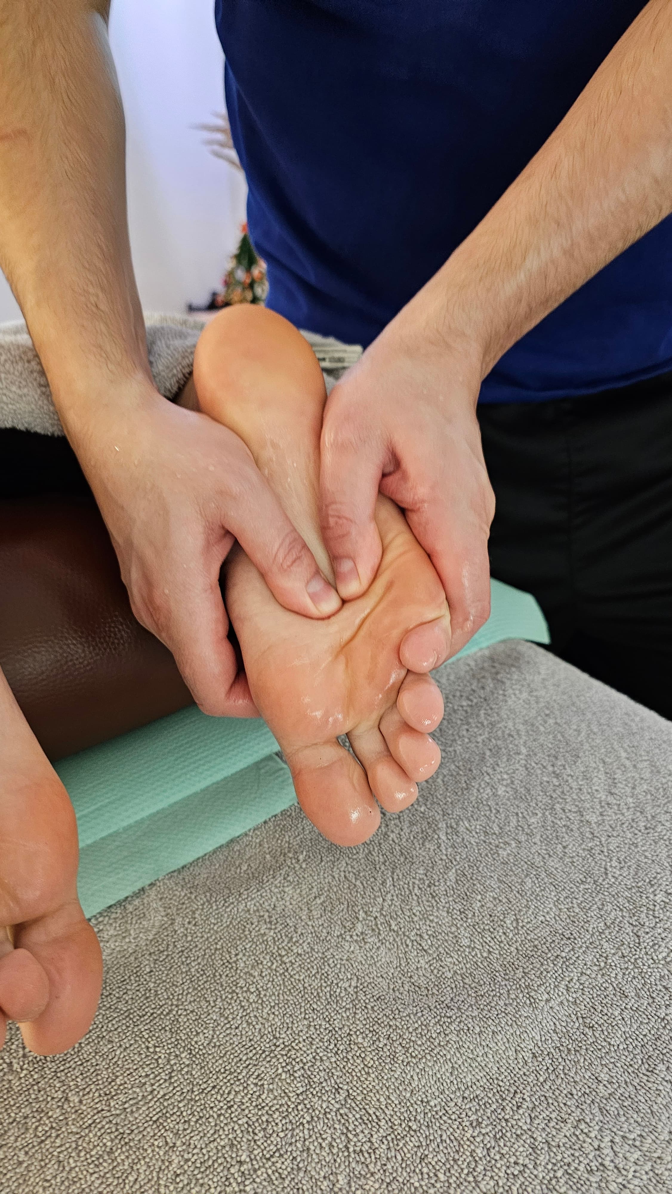 Refleksologiczny masaż stóp